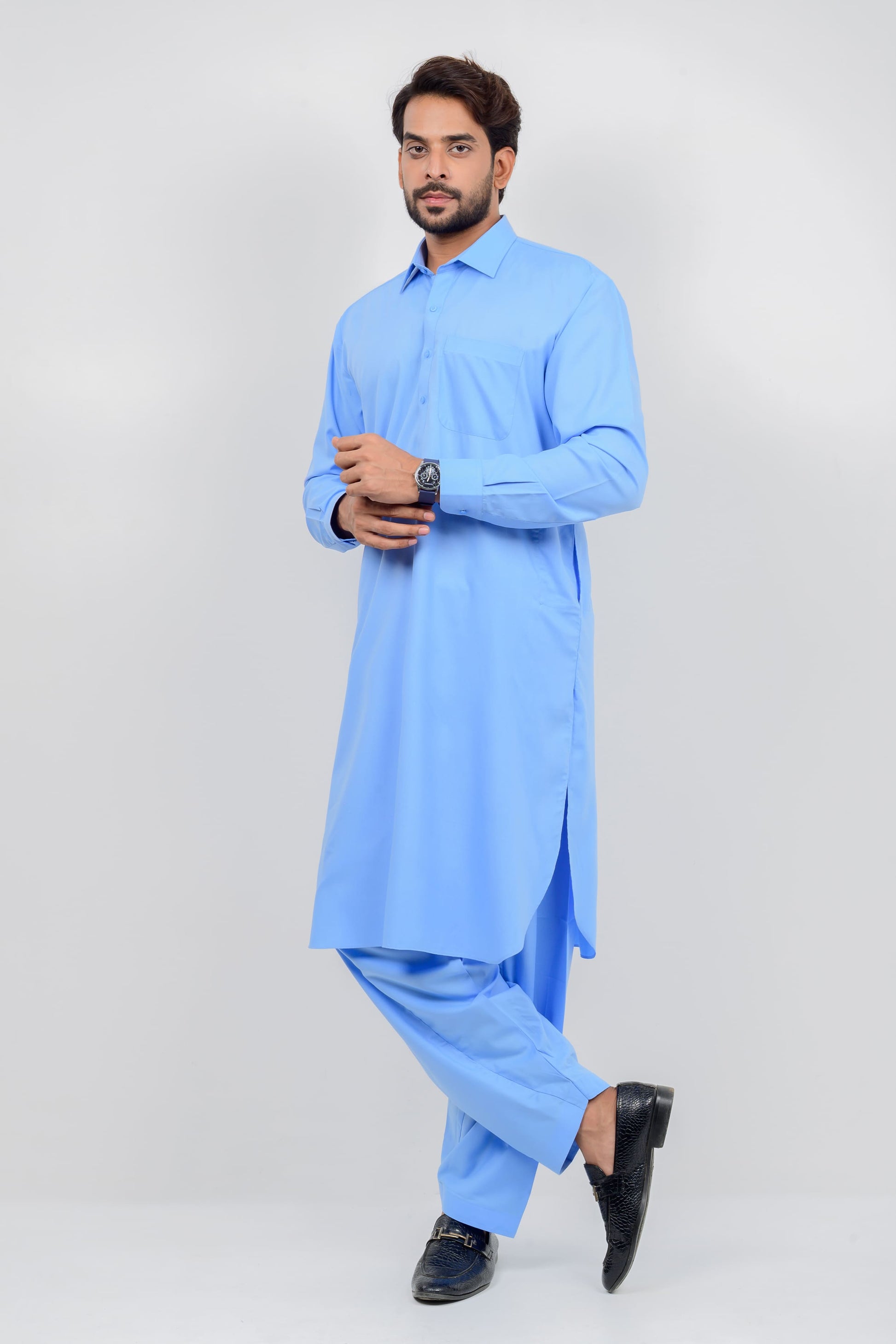 Sky Blue - Shirt Collar