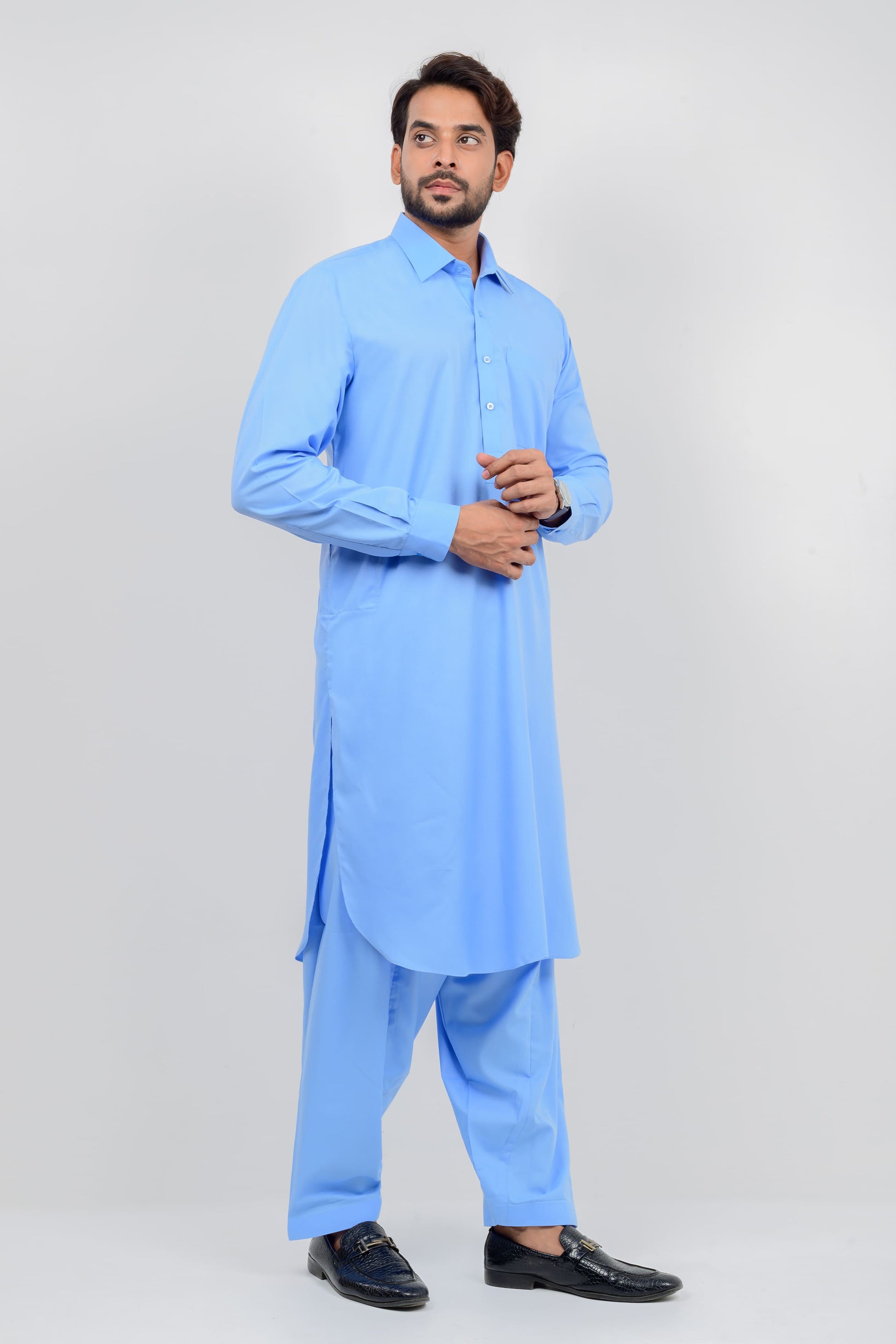 Sky Blue - Shirt Collar