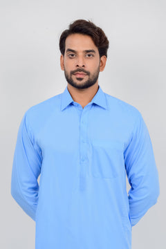 Sky Blue - Shirt Collar