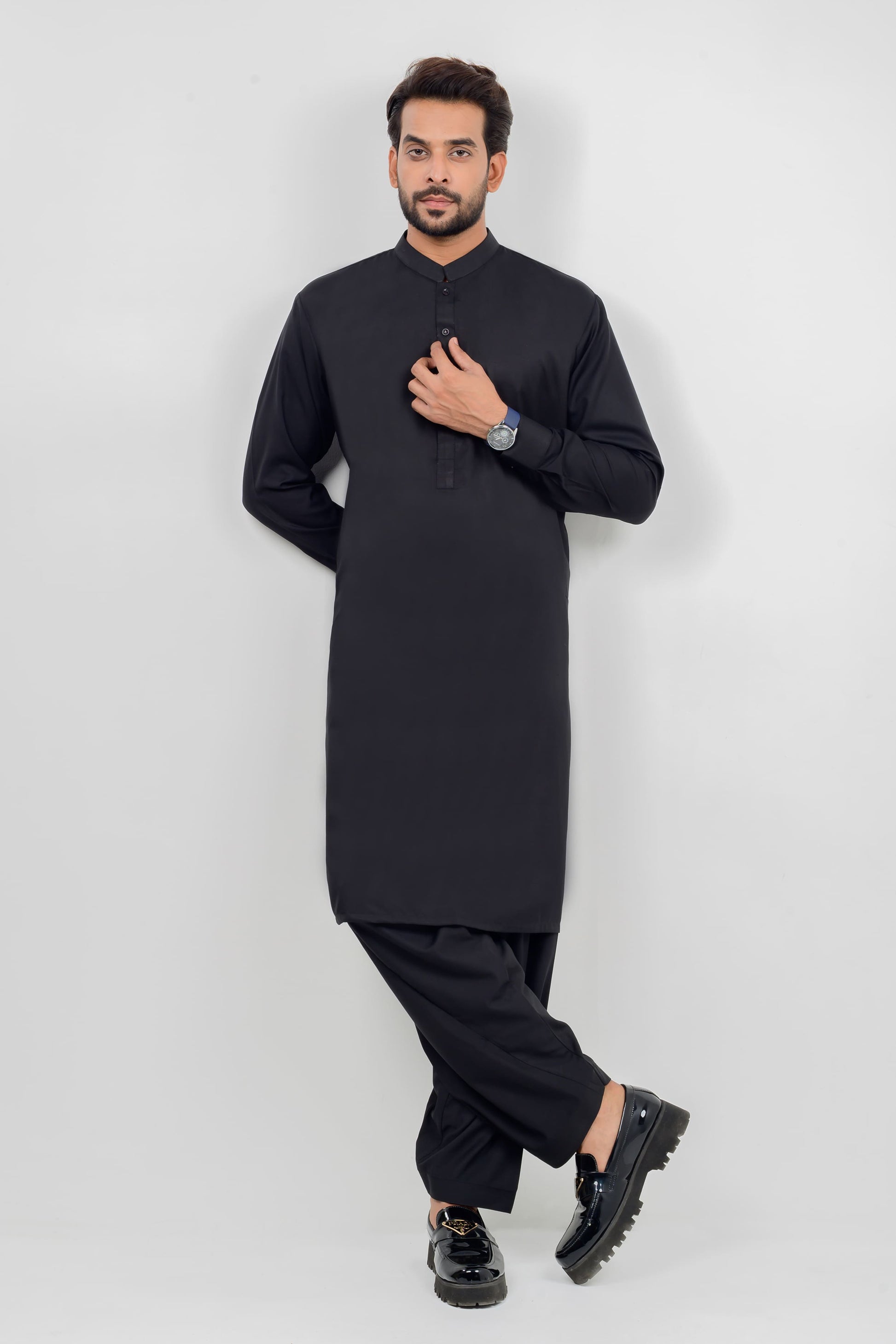 Black - Band Collar