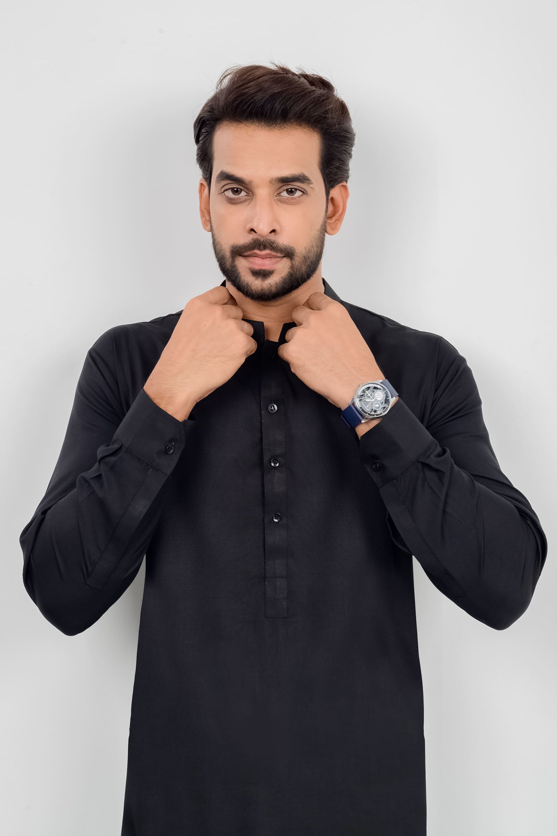 Black - Band Collar