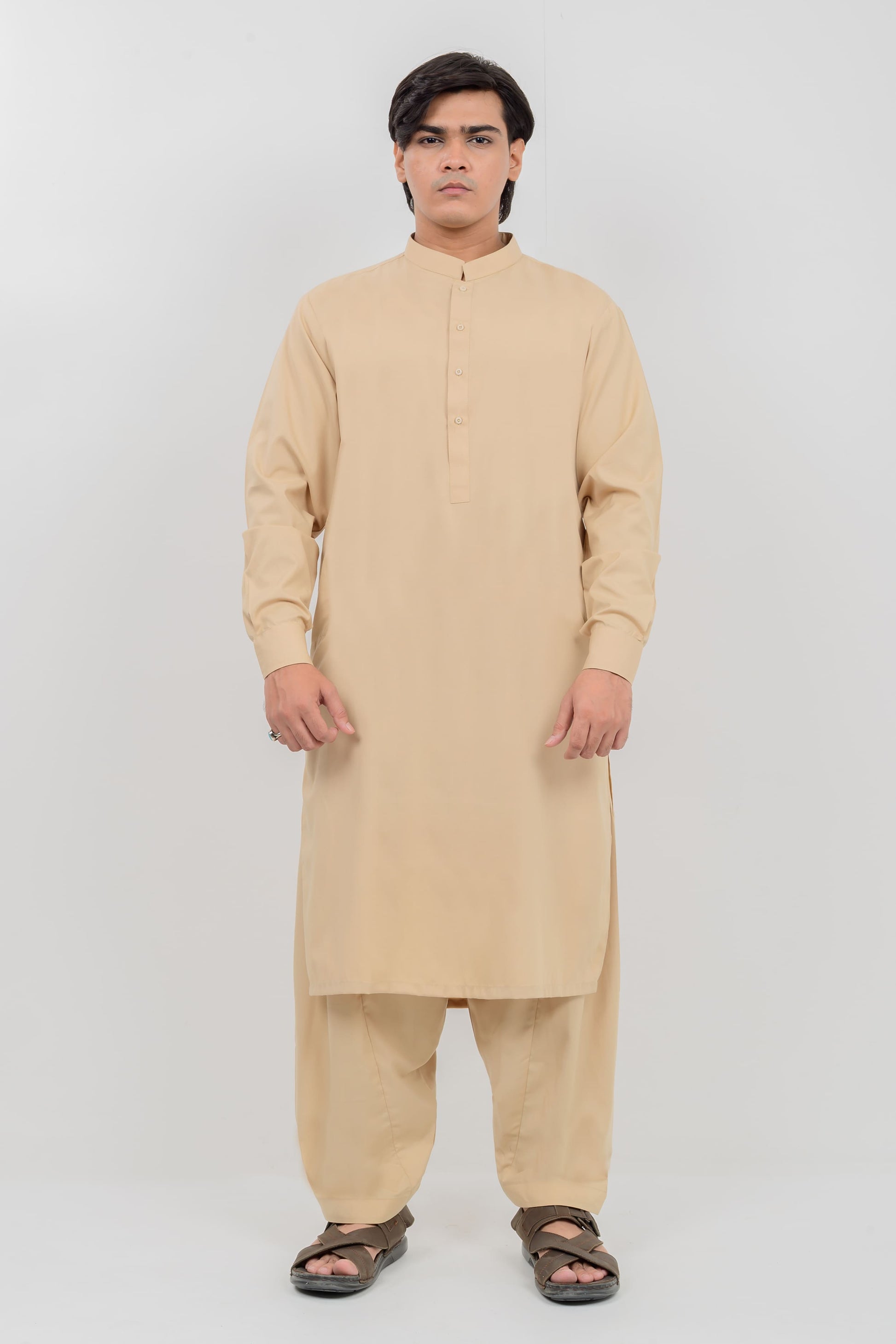 Tan - Band Collar